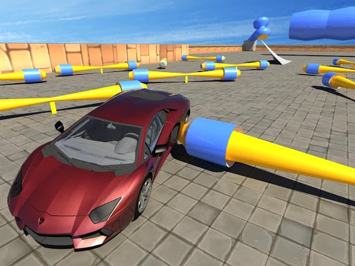 Crash Stunts Demolition Online Racing Games on NaptechGames.com