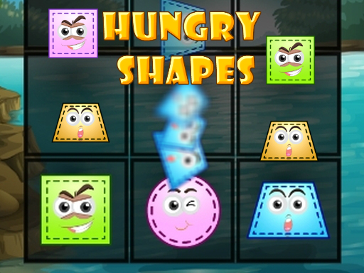 Hungry Shapes Online Puzzle Games on NaptechGames.com