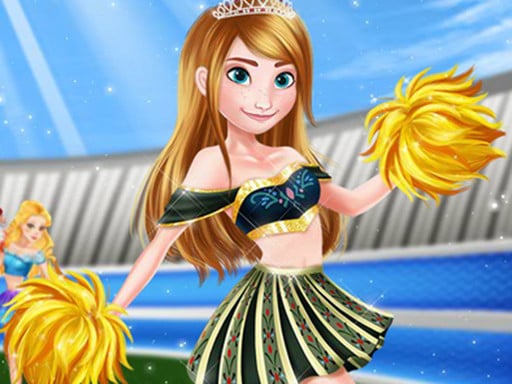 Cheerleader Girl Anna Online Girls Games on NaptechGames.com