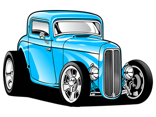 Play Hot Rod Coloring Online