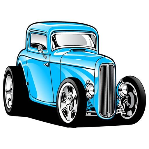Hot Rod Coloring