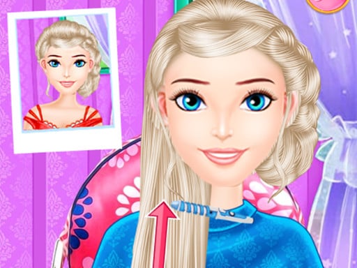 Beauty Hair Salon Online Girls Games on NaptechGames.com