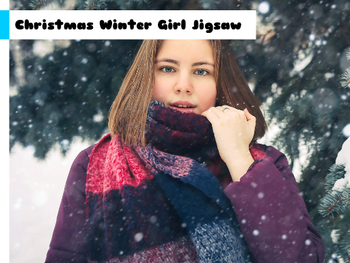 Christmas Winter Girl Jigsaw