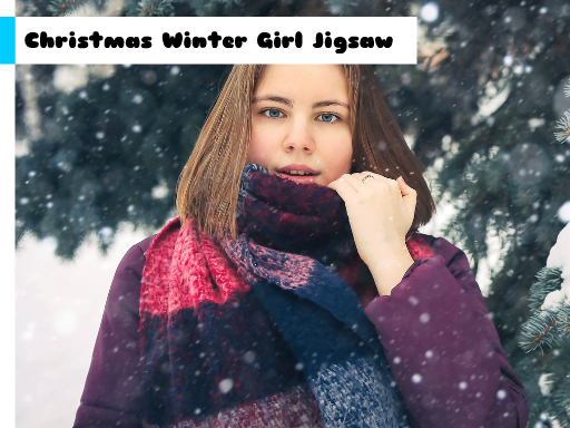 Christmas Winter Girl Jigsaw