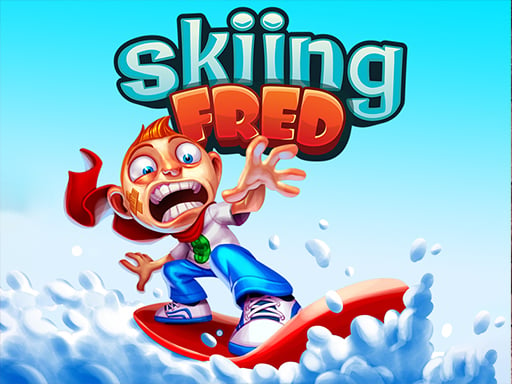 Skiing Fred Online Racing Games on NaptechGames.com