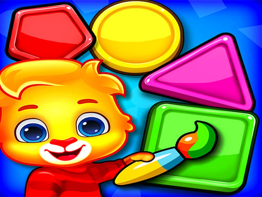 Colors & Shapes - Kids Learn Color and Shape Online Puzzle Games on NaptechGames.com