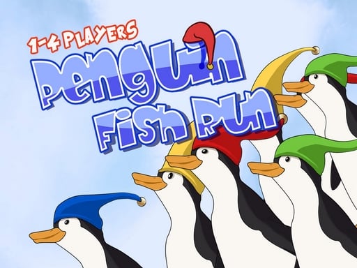 Penguin Fish Run Online Multiplayer Games on taptohit.com
