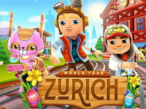 Subway Surfer Zurich Online Arcade Games on NaptechGames.com
