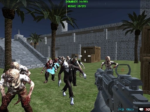 Play Shooting Zombie fps Xtreme Good vs Bad Boys Online