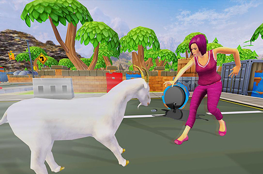 Angry Goat Rampage Craze Simulator Game - Play online at GameMonetize ...