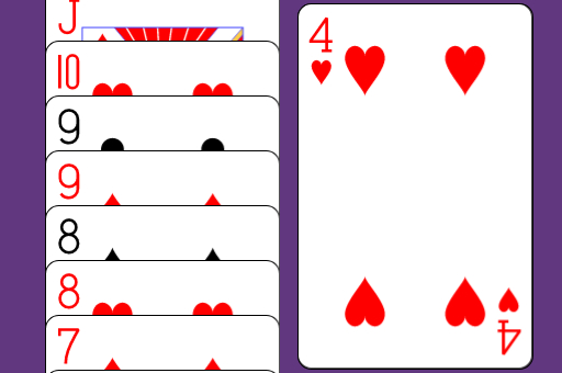 Easy Solitaire play online no ADS