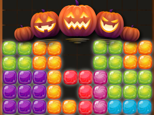 Play Candy Puzzle Blocks Halloween Online