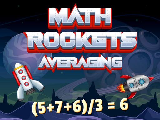 Math Rockets Averaging - Play Free Best Puzzle Online Game on JangoGames.com