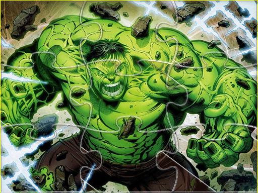 Play Hulk Superhero Jigsaw Puzzle