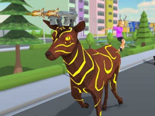 DEER Simulator 非常普通的鹿 Online Adventure Games on taptohit.com