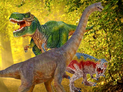 World of Dinosaurs Jigsaw Online Puzzle Games on NaptechGames.com