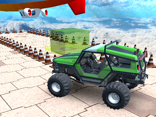 Impossible Sky Car Parking Simulation  Online Racing Games on NaptechGames.com