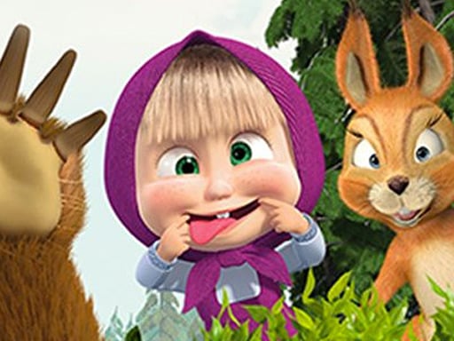Masha and the Bear Jigsaw Puzzle Collection Online Puzzle Games on NaptechGames.com