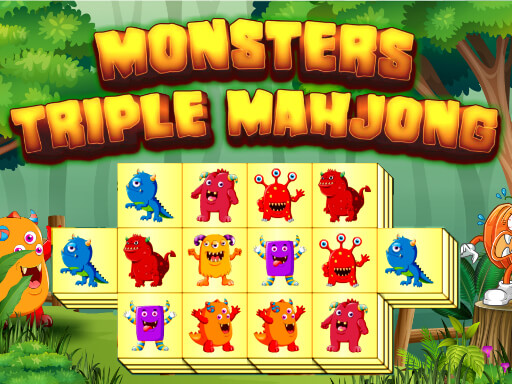 Play Monsters Triple Mahjong Online