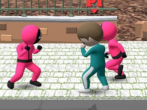 Watch Squid Game Multiplayer Fighting