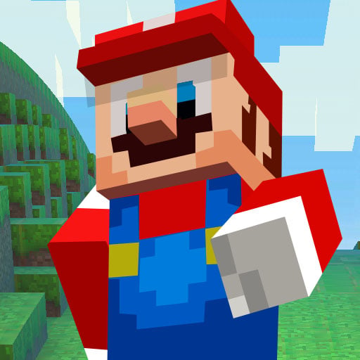Mario MineCraft Runner