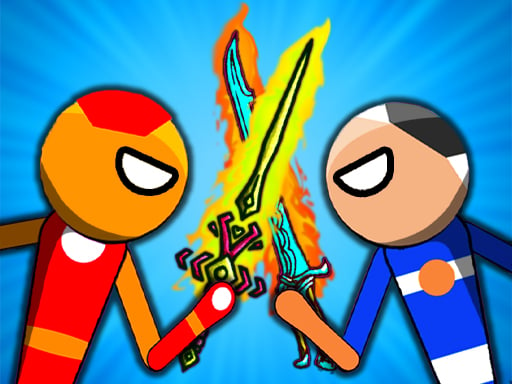 Stick Warrior Hero Battle Online Stickman Games on taptohit.com