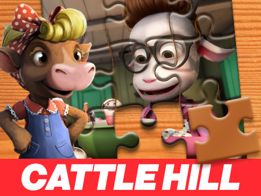Christmas at Cattle Hill Jigsaw Puzzle Online Puzzle Games on NaptechGames.com