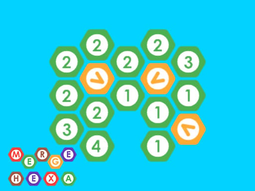Merging Hexa - Play Free Best Puzzle Online Game on JangoGames.com