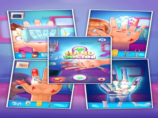 Funny Hand Doctor Online Clicker Games on NaptechGames.com