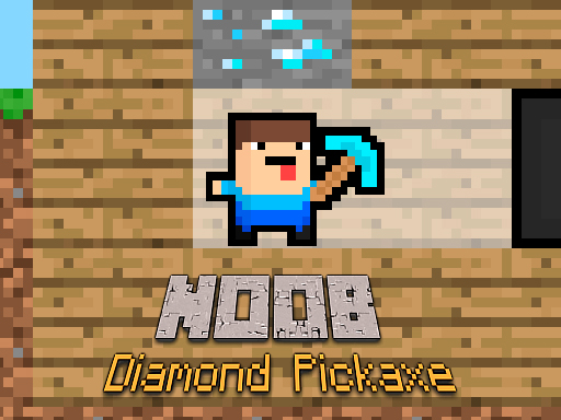 Noob Diamond Pickaxe - Play Free Best Arcade Online Game on JangoGames.com