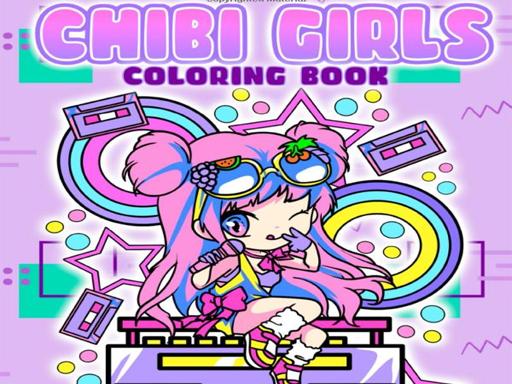 Chibi Girls Coloring Book: Japanese Anime Coloring Online Girls Games on NaptechGames.com