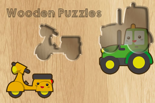 Wooden Shapes play online no ADS