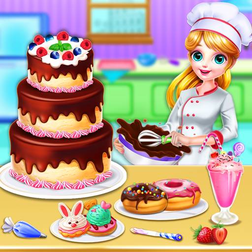 Sweet Bakery Chef Mania-Cake Games For Girls