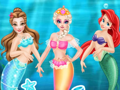 Princess First Aid In Mermaid Kingdom Online Girls Games on NaptechGames.com