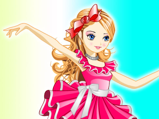 Dancer Girl Dress Up Online Girls Games on NaptechGames.com