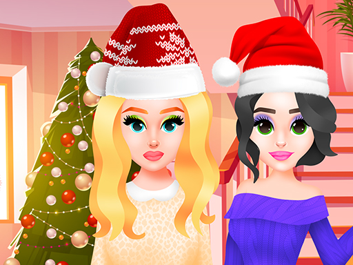 Christmas Party Girls with Julie - Play Free Best Online Game on JangoGames.com