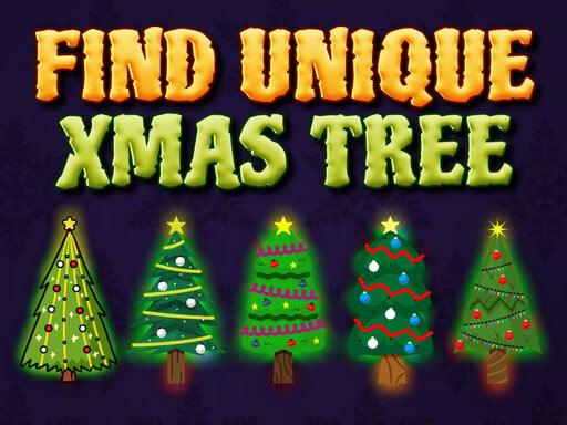 Найдите уникальное рождественское дерево