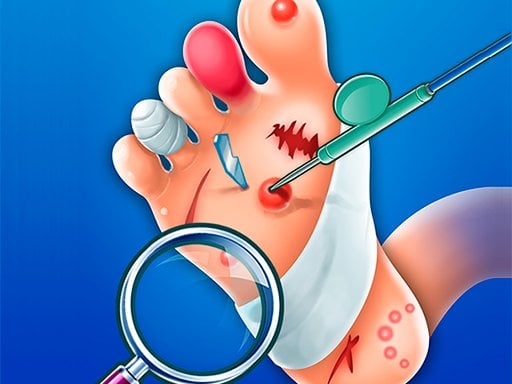 Foot Care Offline Doctor Games Online Hypercasual Games on NaptechGames.com
