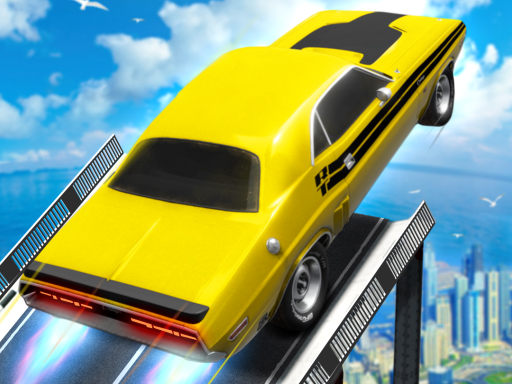 Car Ramp Stunts Online Racing Games on NaptechGames.com