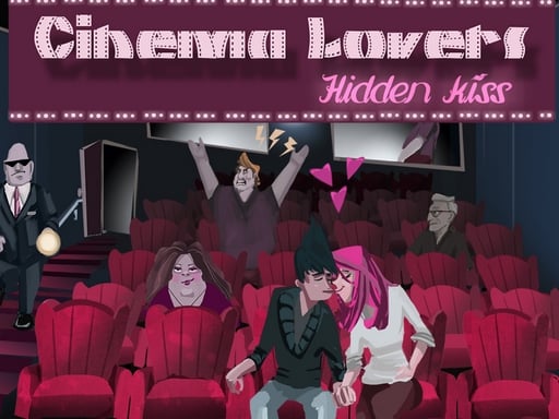 Cinema Lovers Hidden Kiss - Puzzles