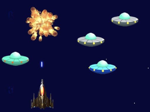 UFO Space Shooter 2 Online Arcade Games on NaptechGames.com