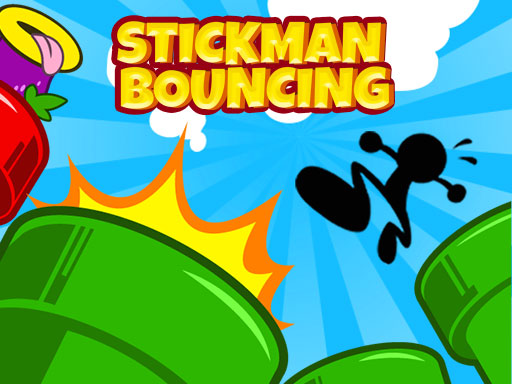 Stickman Bouncing Online Adventure Games on NaptechGames.com