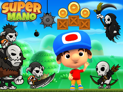 Super Mano Online Arcade Games on NaptechGames.com