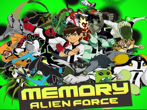 Play Ben 10 Memory Cards Alien Force