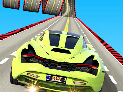 impossible car stunt mega ramp 3d  Online Racing Games on NaptechGames.com