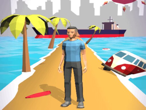 Tsunami Escape Run Online Hypercasual Games on NaptechGames.com