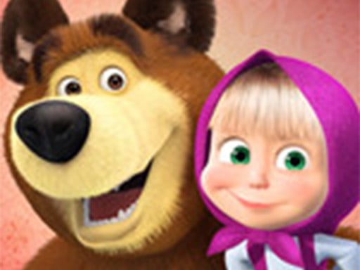 Masha And The Bear Jigsaw -Puzzles For Kids