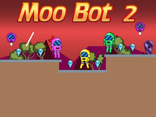 Moo Bot 2 Online Arcade Games on NaptechGames.com