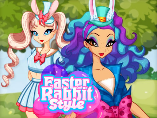Easter Rabbit Style Online Girls Games on NaptechGames.com