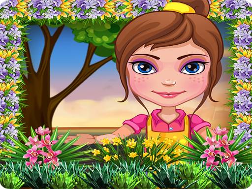 Flower Decoration Online Girls Games on NaptechGames.com